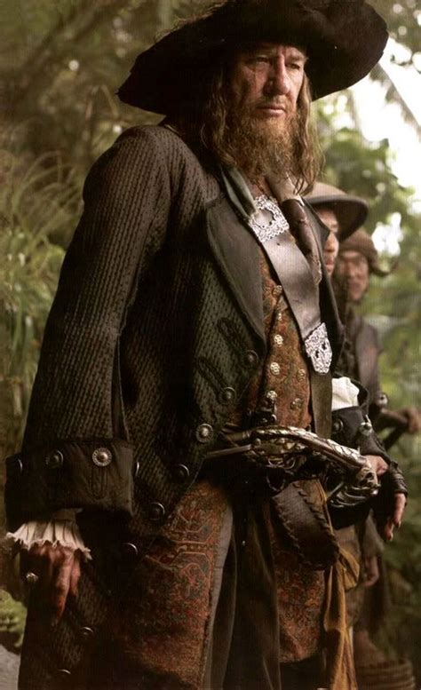 who plays barbossa in pirates of the caribbean